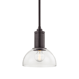 Halcyon Pendant by Hudson Valley, Finish: Brass Aged, Nickel Polished, Old Bronze-Mitzi, Size: Small, Large, | Casa Di Luce Lighting