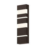 Jazz Notes Indoor-Outdoor LED Wall Sconce by Sonneman, Finish: Bronze, Size: Small, | Casa Di Luce Lighting