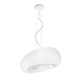 Dunia Pendant Light by Linea Light, Color: White, Pink Gold-Zafferano, Prismatic, , | Casa Di Luce Lighting