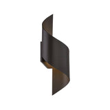 Helix LED Outdoor Wall Sconce by Modern Forms, Finish: Bronze, Size: Small, | Casa Di Luce Lighting