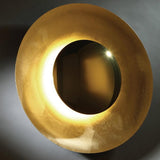 Blaze LED Wall Sconce by Modern Forms, Finish: Gold Leaf, Silver Leaf, Size: Small, Medium, Large, | Casa Di Luce Lighting