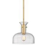 Coffey Pendant by Hudson Valley, Finish: Brass Aged, Nickel Polished, Size: Small, Large, | Casa Di Luce Lighting