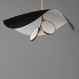 Carmen Chandelier By ET2, Size: Medium, Finish: Black/ Gold