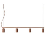 Donna Line 120 Linear Suspension by Pholc, Finish: Blush, , | Casa Di Luce Lighting