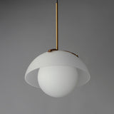 Domain Pendant Light By Studio M, Funish: Black Chrome