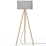 Belmont Floor Lamp, Finish: Silverdale Oak