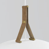 Volo Pendant Light By Cerno, Finish: Blanc