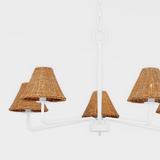 Issa Chandelier By Mitzi, Finish: Textured White