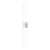 Planed LED Double Sconce By Sonneman Lighting, Size: Large, Finish: Satin White