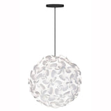 Lora Pendant by UMAGE, Finish: Black, White, Size: Medium, X-Large, | Casa Di Luce Lighting