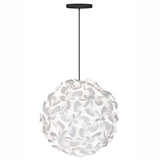 Lora Pendant by UMAGE, Finish: Black, White, Size: Medium, X-Large, | Casa Di Luce Lighting