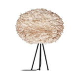 Eos Light Brown Table Lamp by UMAGE, Finish: Black, Size: Mini, | Casa Di Luce Lighting