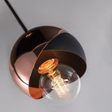 Emma Pendant by Mitzi, Finish: Aged Brass/Black-Mitzi, Polished Nickel/Black-Mitzi, Polished Copper-Mitzi, , | Casa Di Luce Lighting