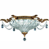 Milano 5633 Ceiling Light by Schonbek, Finish: Gold Heirloom-Schonbek, Crystal Color: Crystal-Schonbek, | Casa Di Luce Lighting