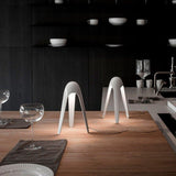 Cyborg Table Lamp by Martinelli Luce, Color: Aluminium - Foscarini, Azure-Lodes, Green, Grey, Living Coral, White, , | Casa Di Luce Lighting