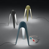 Cyborg Table Lamp by Martinelli Luce, Color: Aluminium - Foscarini, Azure-Lodes, Green, Grey, Living Coral, White, , | Casa Di Luce Lighting