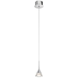 Kabru LED Mini Pendant by Kichler, Finish: Chrome, , | Casa Di Luce Lighting