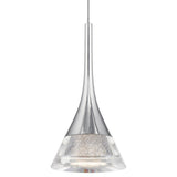 Kabru LED Mini Pendant by Kichler, Finish: Chrome, Nickel Brushed, , | Casa Di Luce Lighting