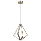 Everest LED Pendant by Kichler, Finish: Nickel Satin, Size: Small, | Casa Di Luce Lighting