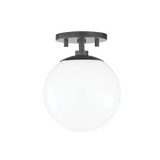 Stella Semi Flush Ceiling Light By Mitzi - Old Bronze