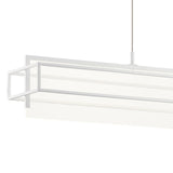 White Vega LED Linear Suspension by Kichler