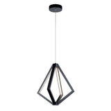 Everest LED Pendant by Kichler, Finish: Black Matte, Size: Small, | Casa Di Luce Lighting