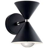 Kordan Wall Sconce by Kichler, Finish: Black Matte, , | Casa Di Luce Lighting