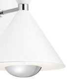 Kordan Wall Sconce by Kichler, Finish: White Matte, Black Matte, , | Casa Di Luce Lighting