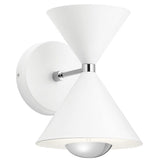 Kordan Wall Sconce by Kichler, Finish: White Matte, , | Casa Di Luce Lighting