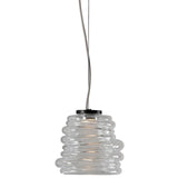 Bibendum Suspension by Karman, Color: Clear, Light Option: LED, Size: Small | Casa Di Luce Lighting