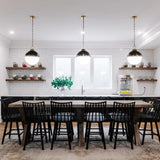 Latham Pendant by Hudson Valley, Finish: Nickel Polished, Distressed Bronze-Hudson Valley, Size: Small, Large, | Casa Di Luce Lighting