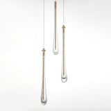 Stillo 3-Light LED Pendant By ET2, Finish: Gold