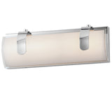 Clutch Vanity Light By ET2, Size: Small, Finish: Polished Chrome