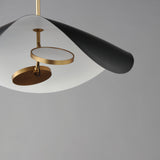 Carmen Chandelier By ET2, Size: Medium, Finish: Black/ Gold