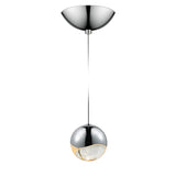 Grapes LED Pendant By Sonneman Lighting, Size: Medium, Finish: Polished Chrome, Canopy Style: Dome Canopy