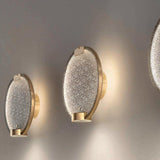 Horo A1 Wall Lamp By Masiero, Finish: Transparent Glass