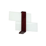 Walnut Triad Wall Lamp by Linea Light