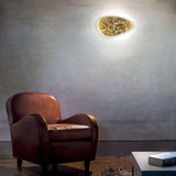 Moledro Wall Sconce by Linea Light, Color: White, Gold, , | Casa Di Luce Lighting