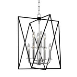 Laszlo Pendant by Hudson Valley, Finish: Nickel Polished, Size: Medium, | Casa Di Luce Lighting