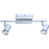 2-Light Chrome Zabella Spot by Eglo