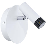 1 Light White and Chrome Lianello Spot by Eglo