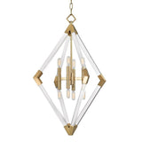 Lyons Pendant by Hudson Valley, Finish: Brass Aged, Size: Medium, | Casa Di Luce Lighting