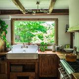 Asime Chandelier by Mitzi, Finish: Brass Aged, Nickel Polished, , | Casa Di Luce Lighting