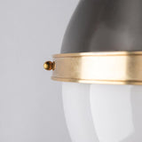 Latham Pendant by Hudson Valley, Finish: Nickel Polished, Distressed Bronze-Hudson Valley, Size: Small, Large, | Casa Di Luce Lighting