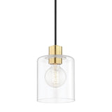 Neko Pendant by Mitzi, Finish: Brass Aged, , | Casa Di Luce Lighting