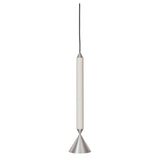 Apollo 39 pendant by Pholc, Finish: Winter White - Polished Aluminum, , | Casa Di Luce Lighting