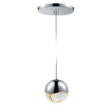 Grapes LED Pendant By Sonneman Lighting, Size: Medium, Finish: Polished Chrome, Canopy Style: Round Canopy