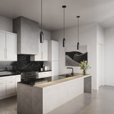 Spero Pendant Light By Cerno, Finish: Black