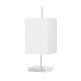 Mikaela Table Lamp By Mitzi - Polished Nickel