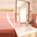 Tabitha Vanity Light By Mitzi - Aged Brass Small Alongside Mirror